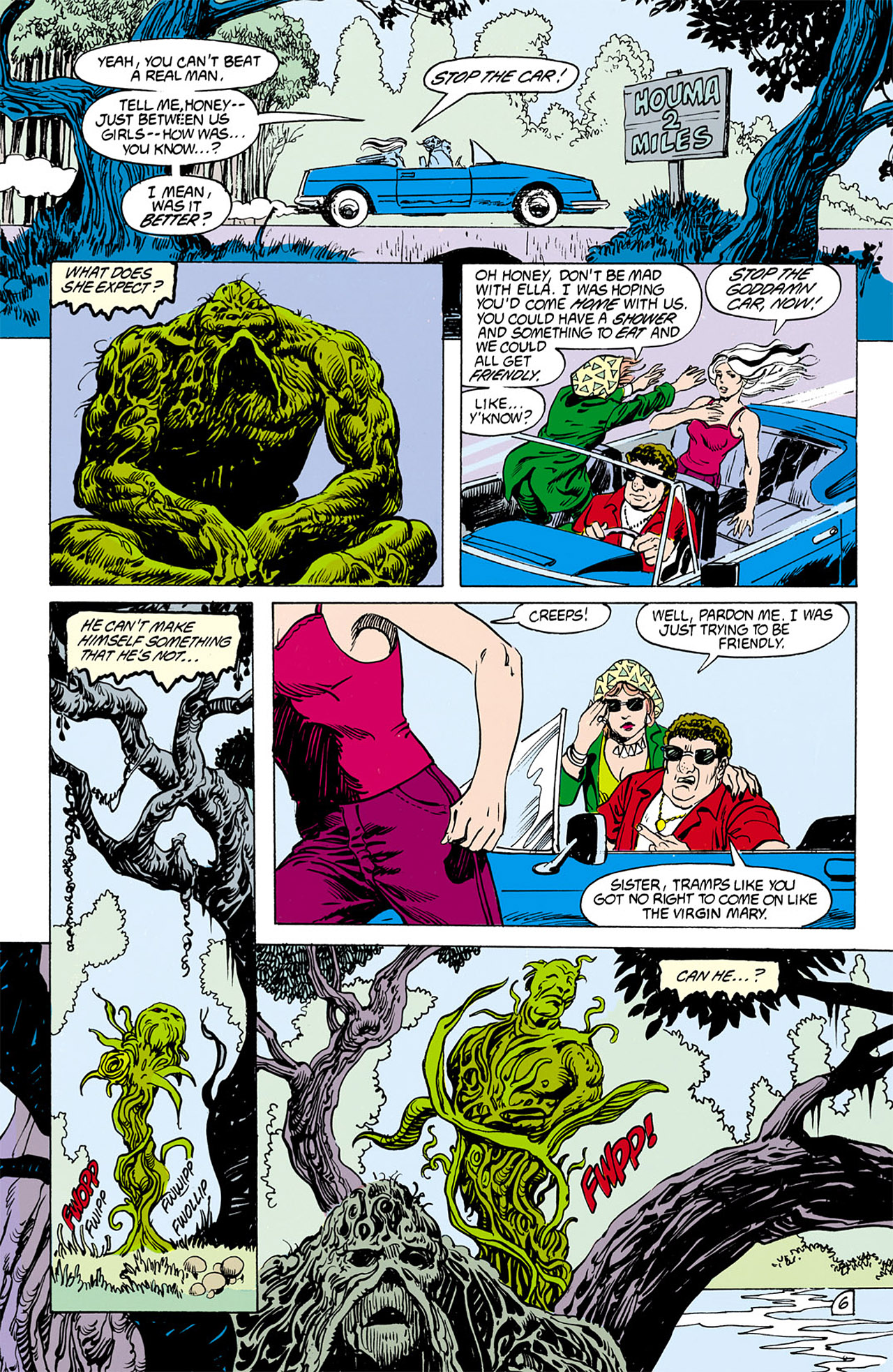 Read online Swamp Thing (1982) comic -  Issue #77 - 6