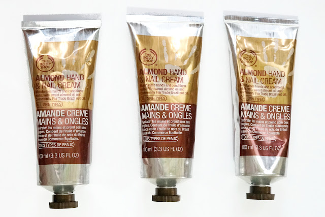 The Body Shop Almond Hand and Nail Cream