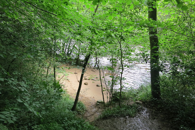 beach on the River Ure!