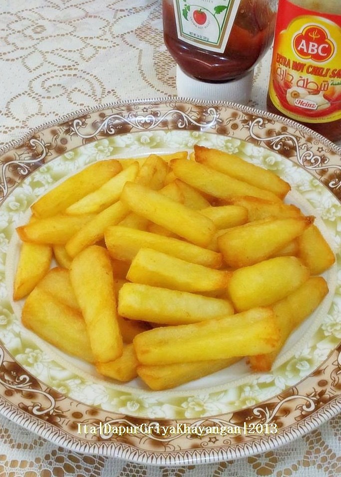 Dapur Griya Khayangan Membuat Kentang Goreng Sendiri French Fries Membuat Kentang Goreng Sendiri French Fries