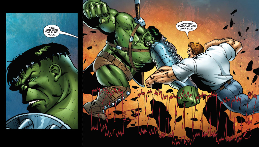 Battle Of The Bruisers: The Hulk vs. The Juggernaut! 
