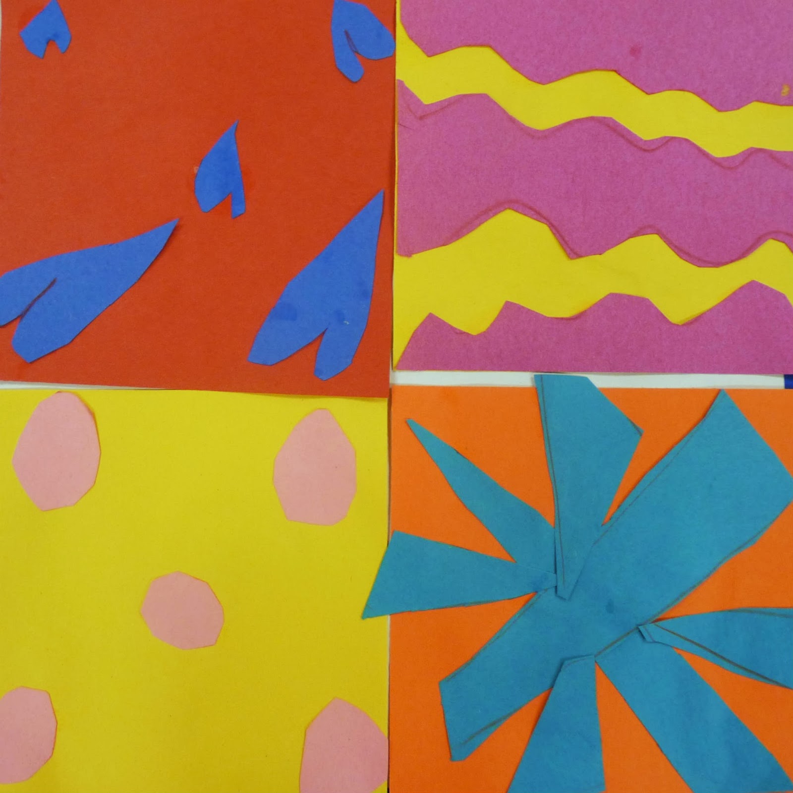 Art. Paper. Scissors. Glue! Pattern Collage