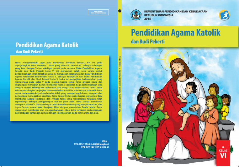 Download Gratis Buku Siswa Pendidikan Agama Katolik dan Budi Pekerti Kelas 6 SD Kurikulum 2013 Format PDF