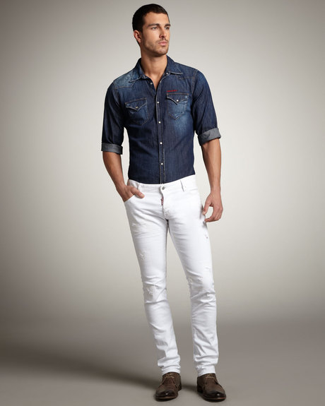 WetDesert: Hump Day Inspiration - Men in White Jeans
