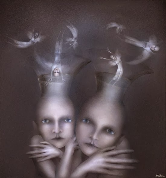 Hypnotic Strange Creatures in a Surreal World By Svetlana Bobrova