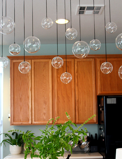 Spotlight Hanging Glass Globe Display