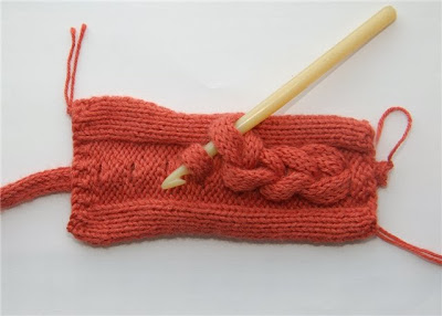 How to knit a volume braid cable