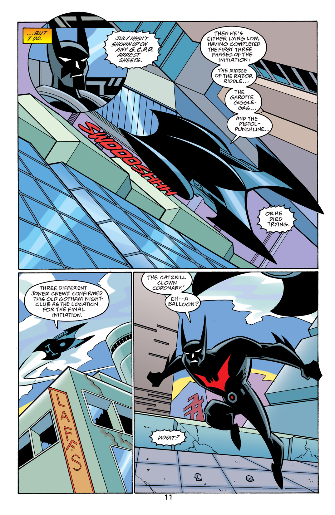 Read online Batman Beyond [II] comic -  Issue #20 - 12