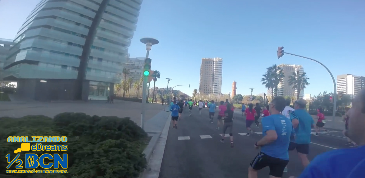 Analizando eDreams Mitja Marató Barcelona 2017