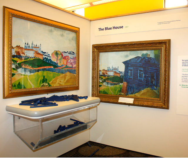 Building with The Blue House at Chagall for Children 