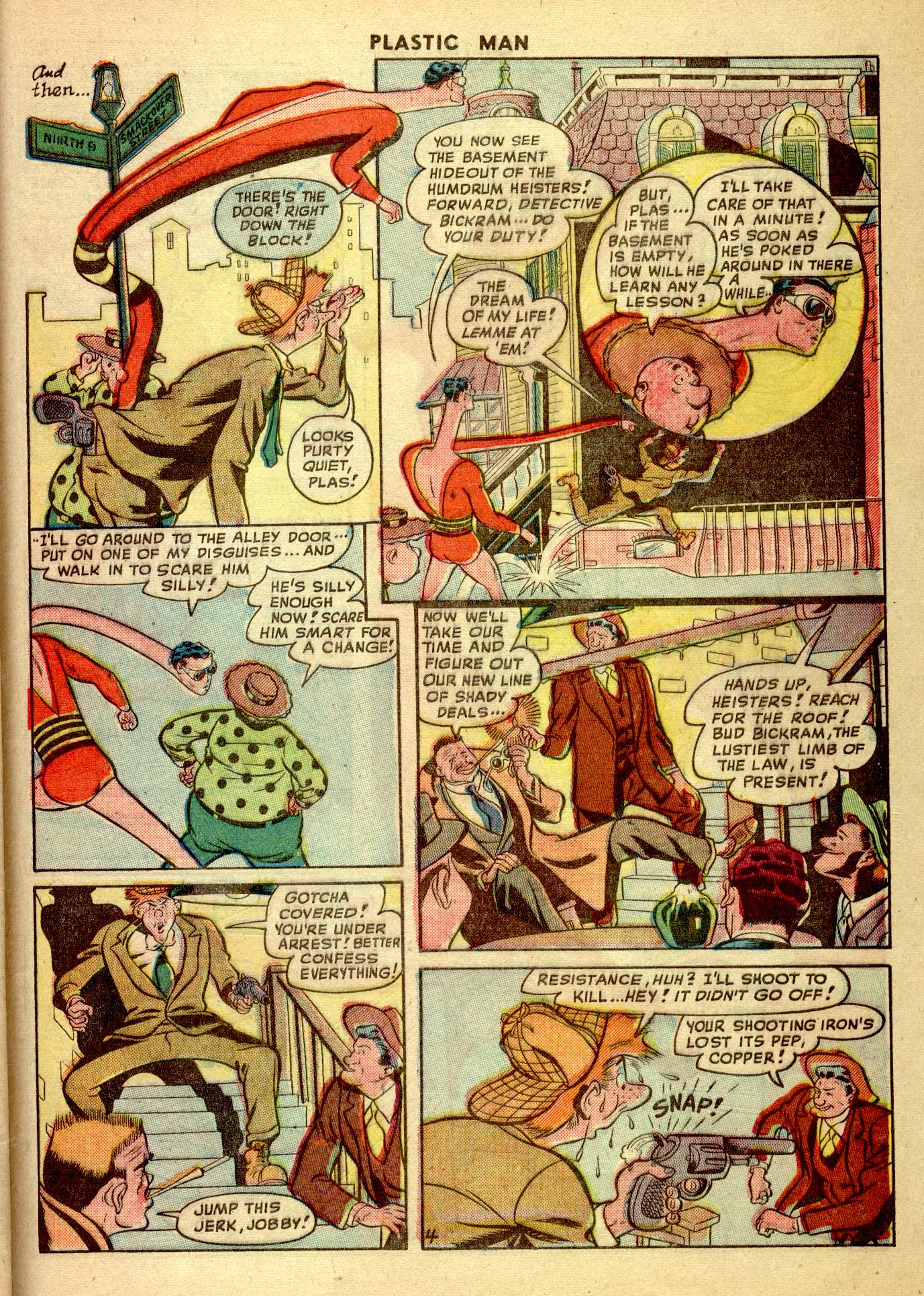 Read online Plastic Man (1943) comic -  Issue #14 - 39