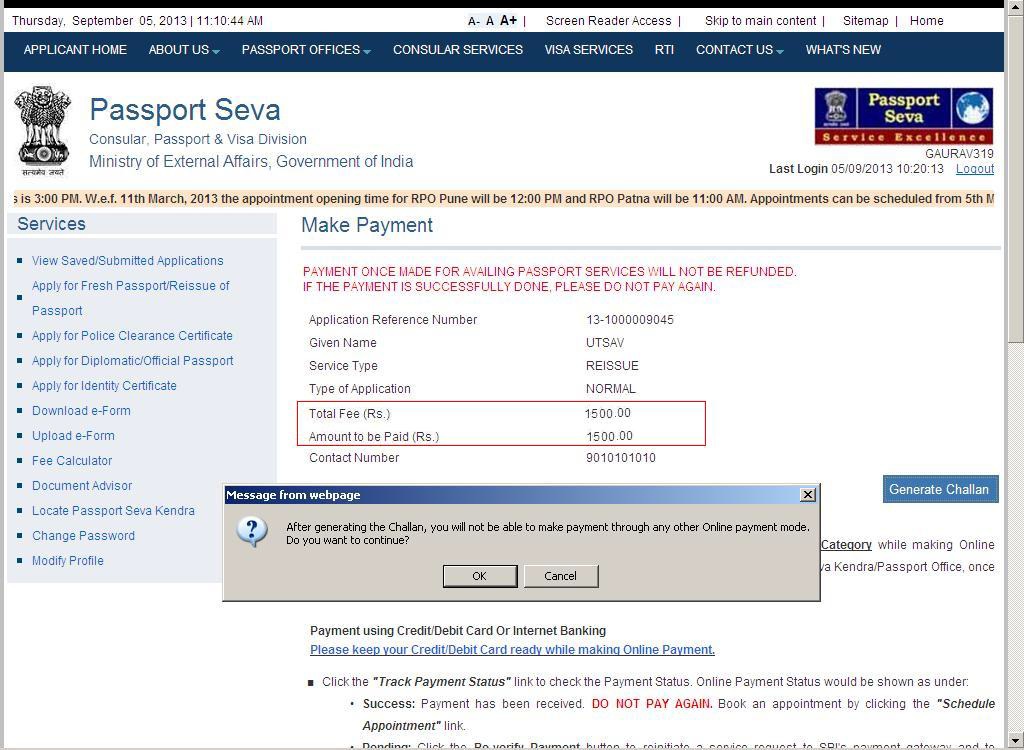 How to Book Online Passport Appointment