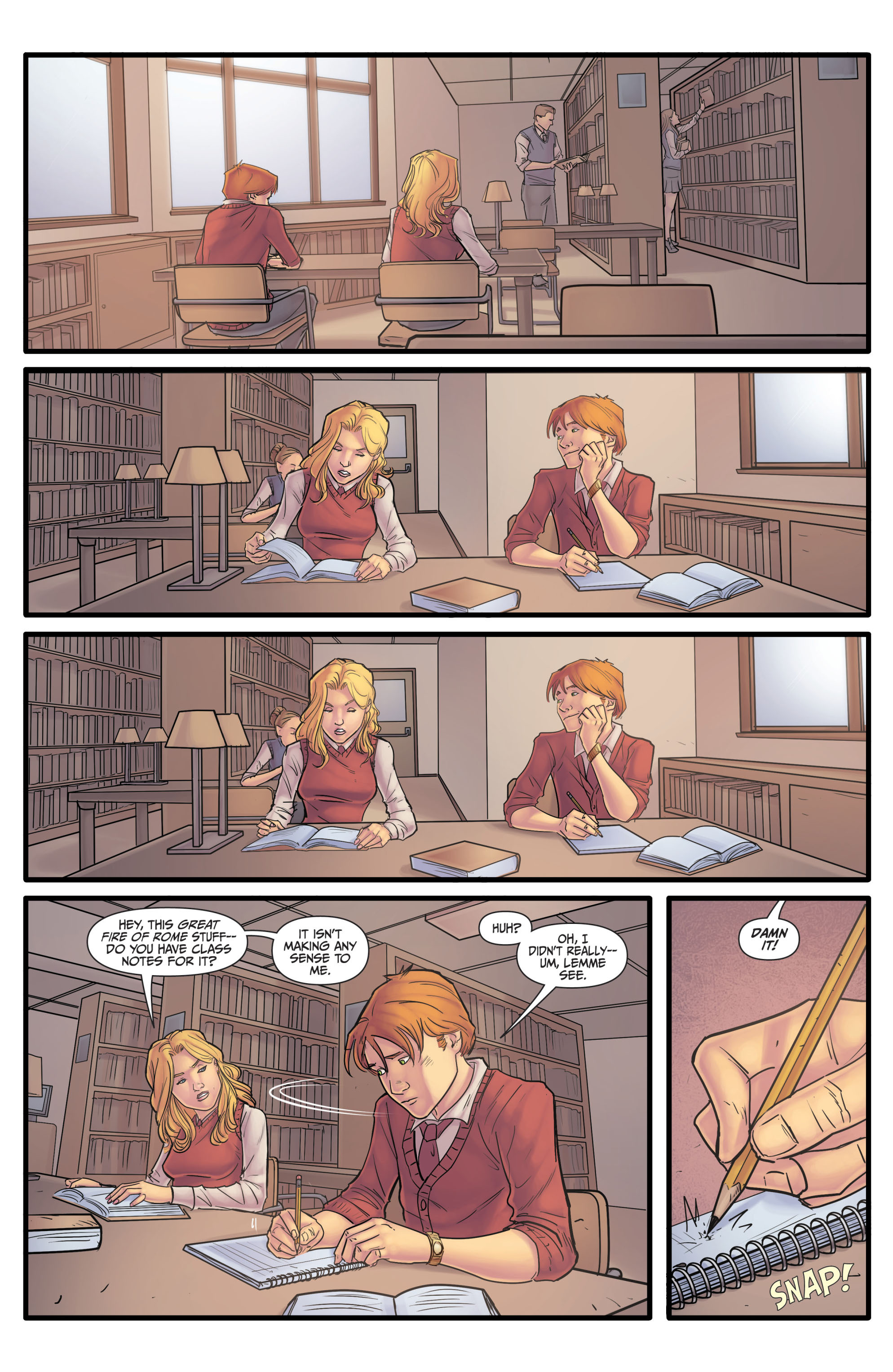 Read online Morning Glories comic -  Issue # _TPB 2 - 38