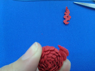 DAKATANA PURPLE: un Tutorial nuevo!!!! Rick Rack Rossettes