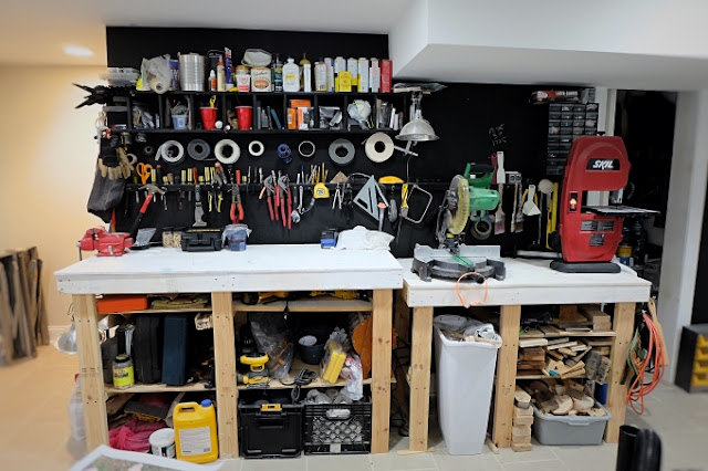 view of work bench