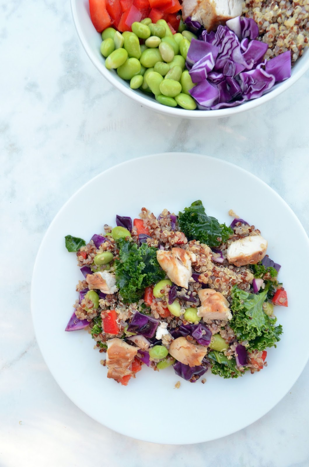The Energetic Foodie Asian Chicken Quinoa Salad
