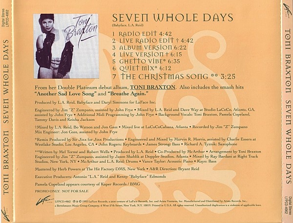 the crack factory toni braxton seven whole days promo the crack factory toni braxton seven whole days promo