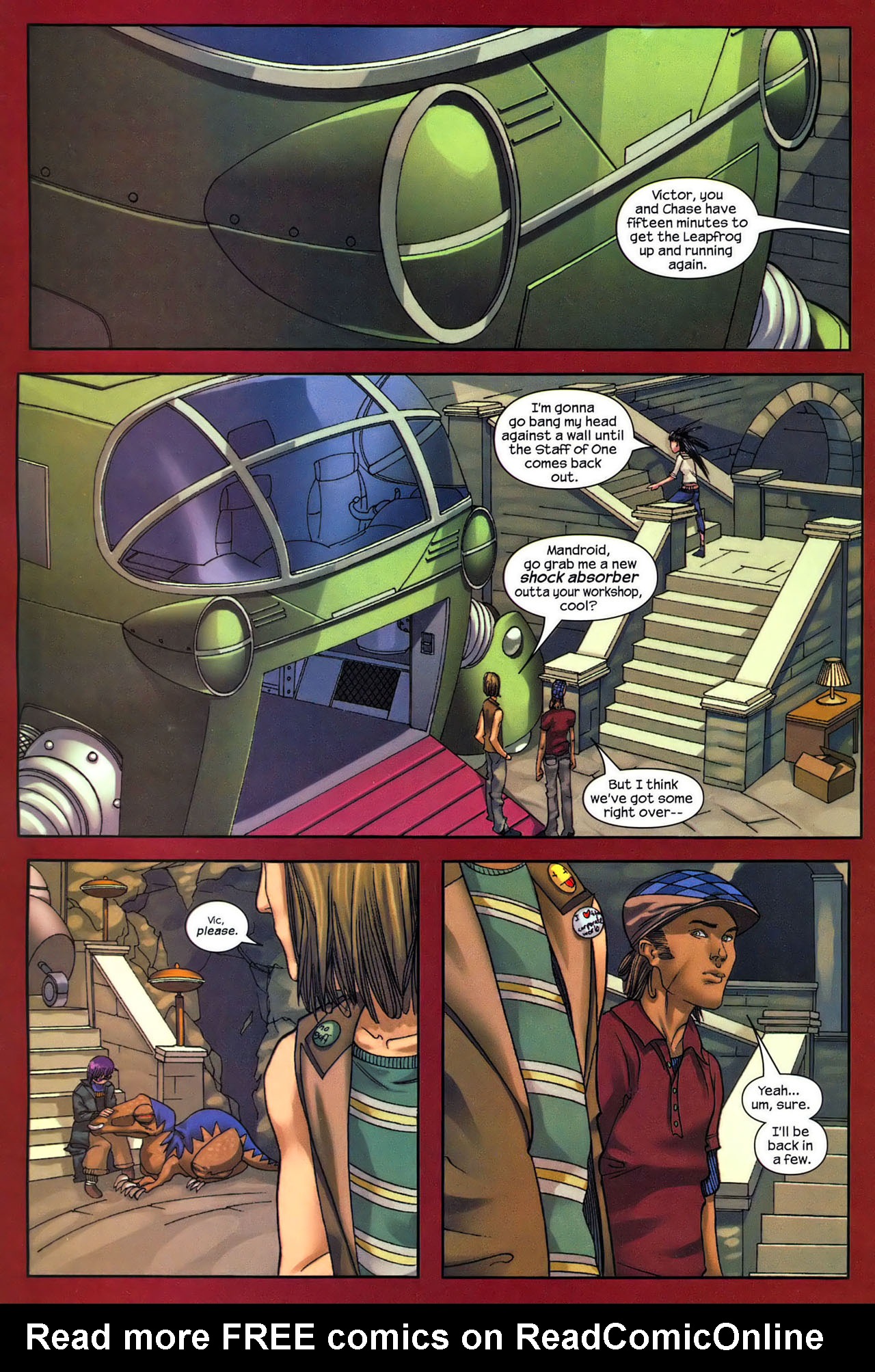 Read online Runaways (2005) comic -  Issue #16 - 10