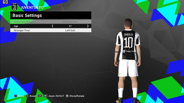 Option File PES 2017 Terbaru untuk PTE 6.0 update 31/8/2017