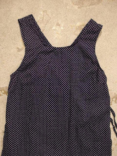 FWK by Engineered Garments "In Navy Printed Polka Dot Issue"