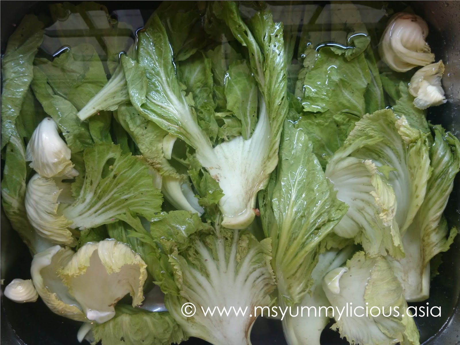 Hot and Sour Chinese Mustard Vegetable Stew (Choy Keok) Yummylicious