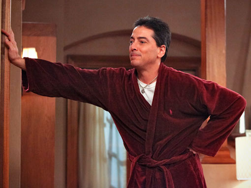 NickALive!: "Happy Days" Star Scott Baio Does Double Daddy Duty On The