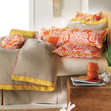 Colorful Bedspreads on Color Combination   Orange   Yellow   Brown   Beige