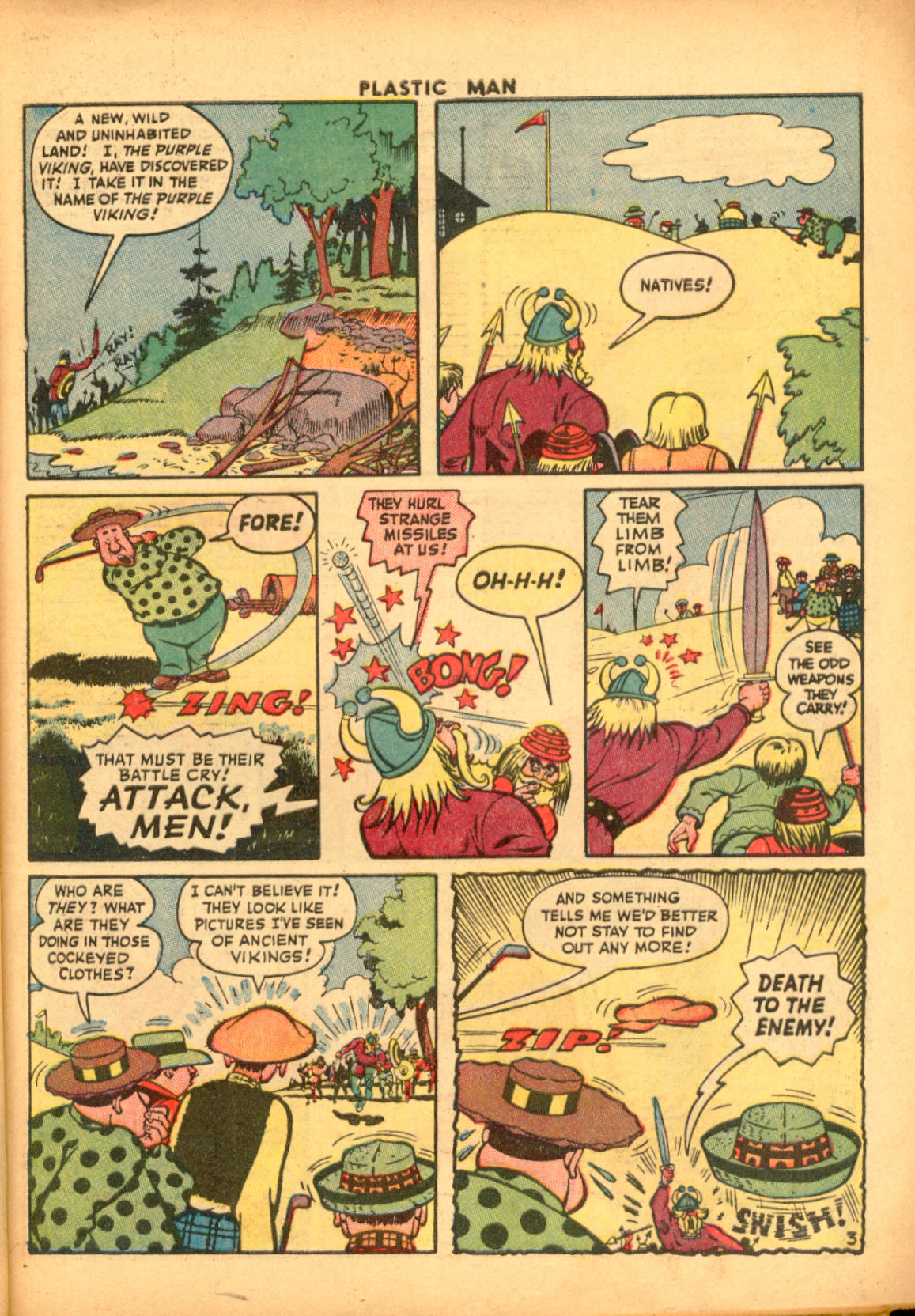 Plastic Man (1943) issue 4 - Page 5