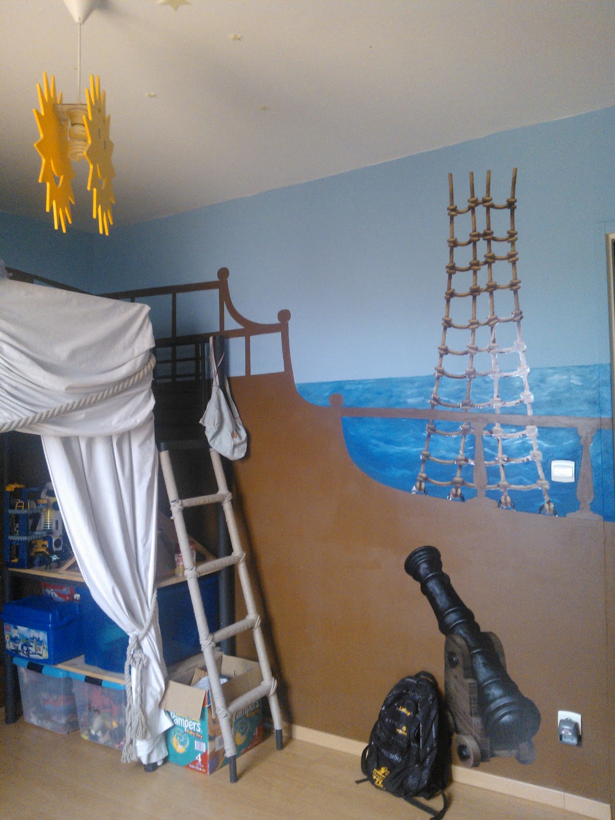 Marcelyn : Décoration chambre pirate pour mon fils Marcelyn : Décoration chambre pirate pour mon fils