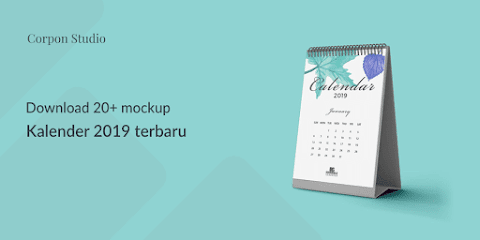 Download 20+ Mockup PSD Kalender Terbaru Gratis