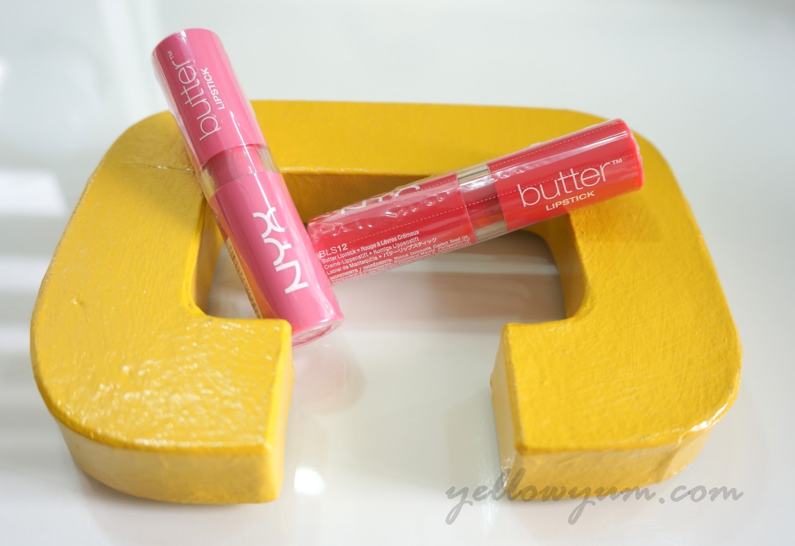 Nyx Butter Lipstick Review Yellow Yum