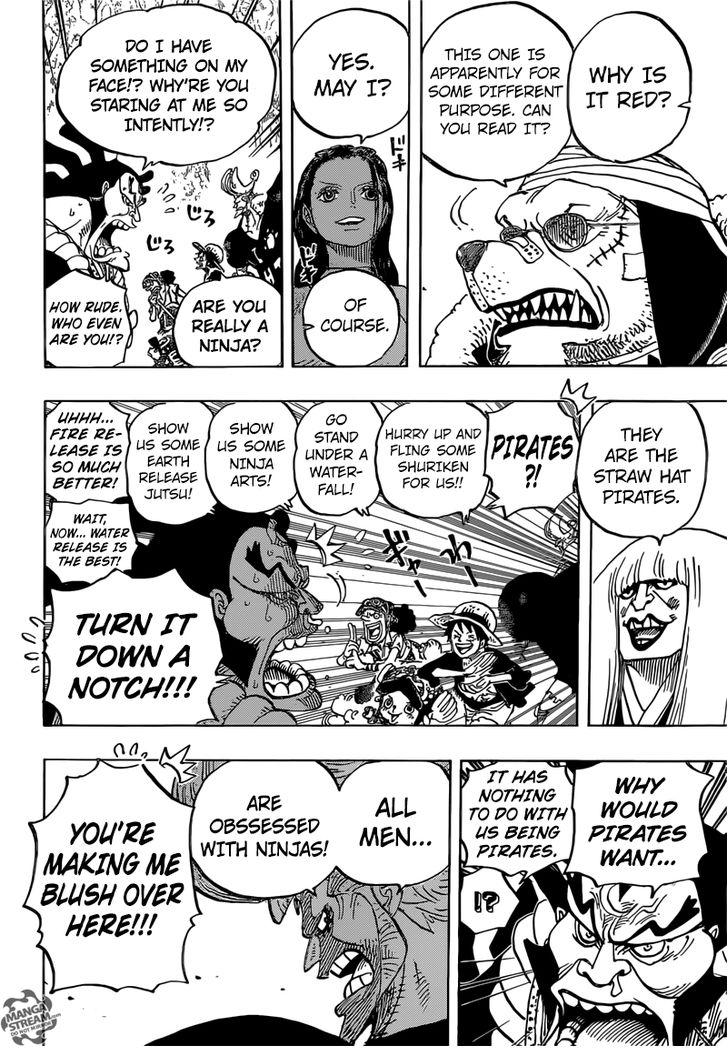 One Piece Ch.817 - Raizou of the Mist