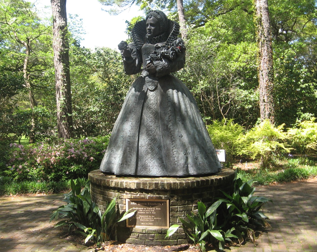Road Trips Manteo North Carolina Elizabethan Gardens