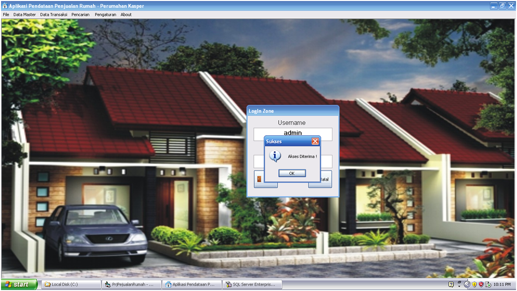 Source Code Program Penjualan Rumah | Contoh Program Dengan Visual Basic