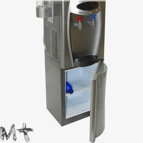 MuneraTibi: DISPENSADOR DE AGUA CON FRIGORÍFICO. DOS GRIFOS. COLOR PLATA