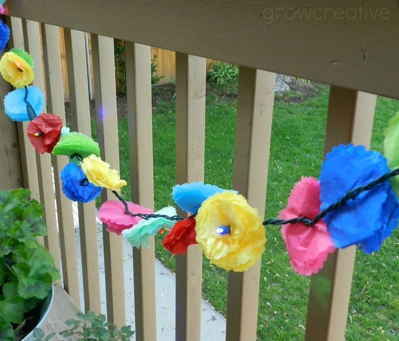 elise engh studios tissue paper flower party lights tutorial paper flower lights