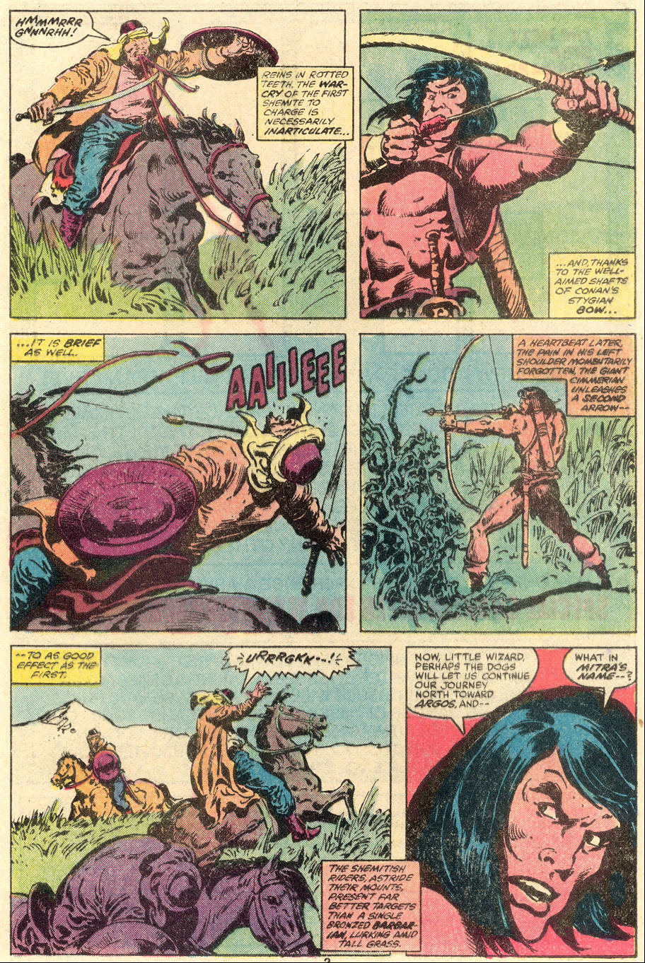 Read online Conan the Barbarian (1970) comic -  Issue #109 - 4