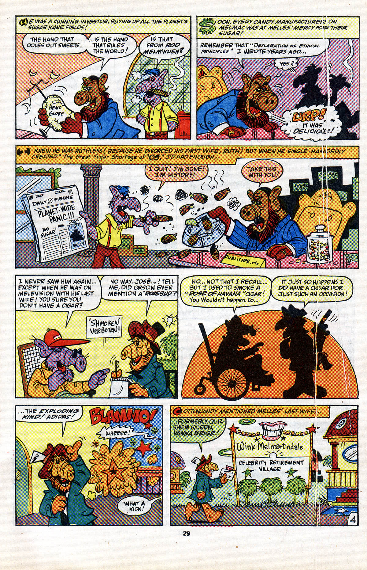 Read online ALF comic -  Issue #19 - 31