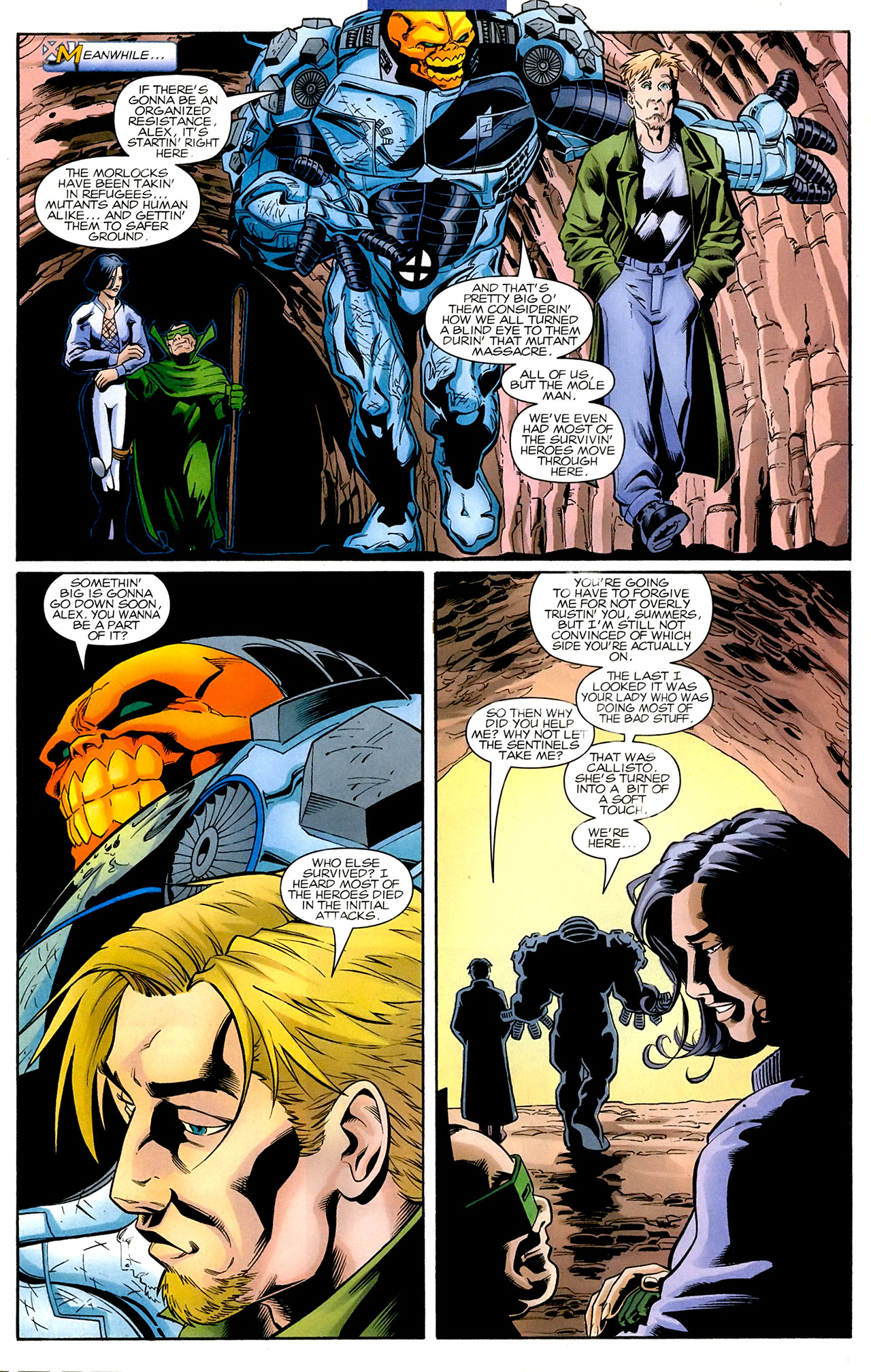 Read online Mutant X comic -  Issue #9 - 12