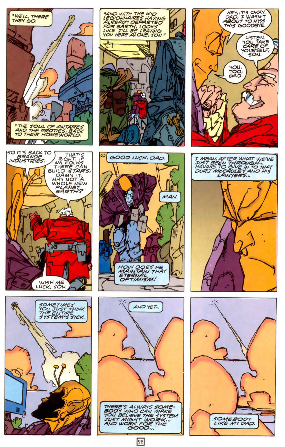Legion of Super-Heroes (1989) 39 Page 22