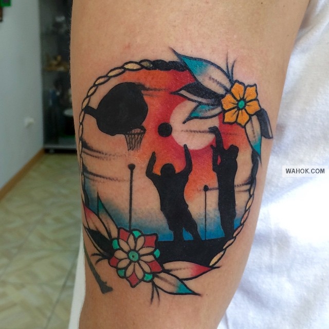 22 Gambar Tato 3D Bola Basket Terbaru Dan Pemain | Basket Ball Tattoo 10 ide desain tato terbaik untuk pria,macam macam tato di tangan,tato keren di lengan tangan,tato tangan tulisan,tato lengan simple,