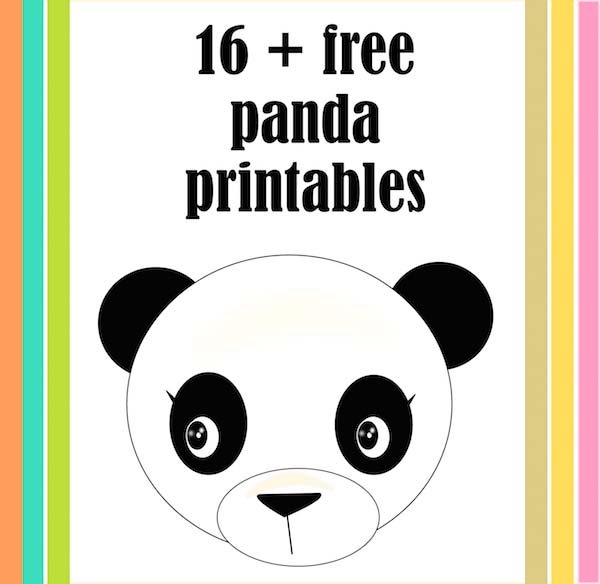 Free Panda Printable Birthday Cards