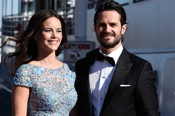 King Carl Gustaf of Sweden and Queen Silvia of Sweden, Prince Carl Philip of Sweden and Sofia Hellqvist, Crown Princess Victoria of Sweden, Prince Daniel of Sweden and Princess Mette-Marit of Norway, Sara Hellqvist and Lina Hellqvist, Marie Hellqvist and Erik Marie Hellqvist, Princess Brigitta of Sweden