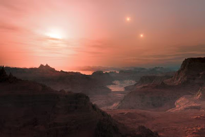 Gliese 667 Cc sunset 580x387 El informe de la NASA ha sido publicado Vamos en camino para encontrar evidencia de una civilización inteligente