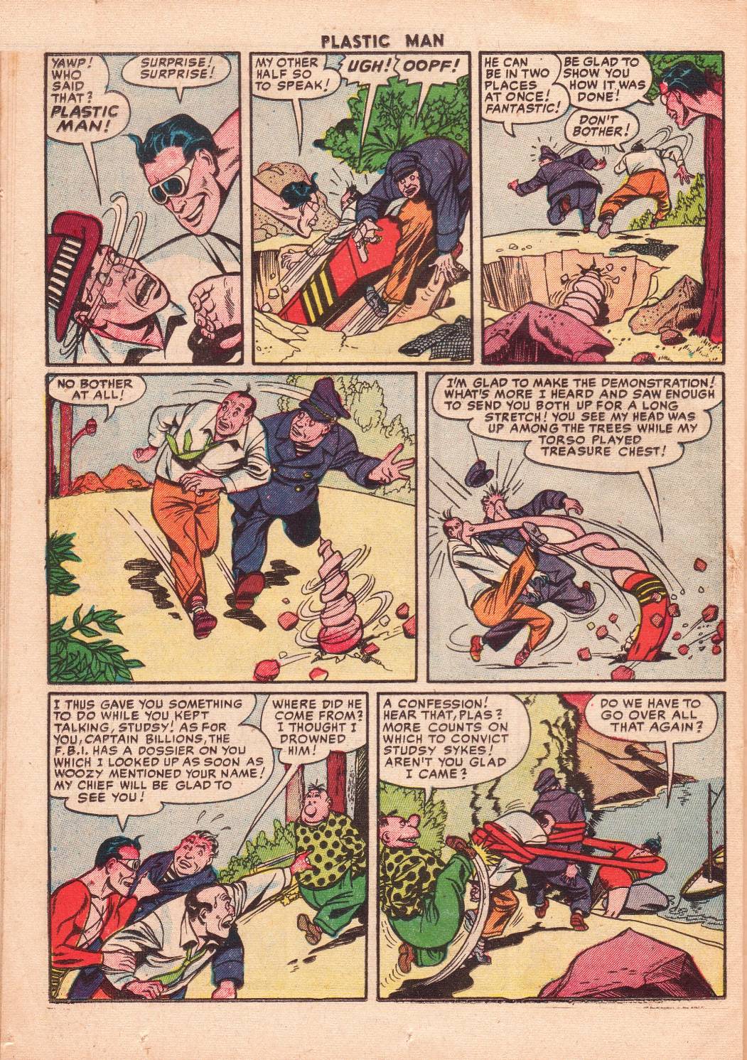 Read online Plastic Man (1943) comic -  Issue #47 - 25