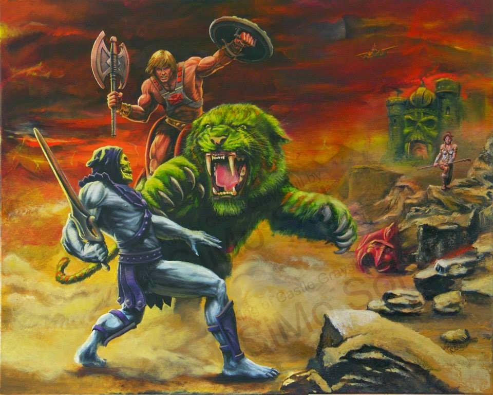 Maitres De L'univers Snake Face Motu Master Of The Universe 1986