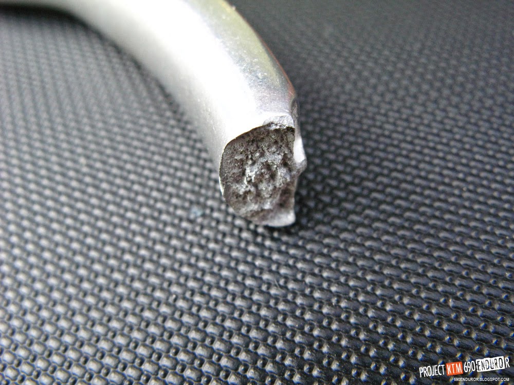 project KTM 690 Enduro R Oh snap broken clutch lever