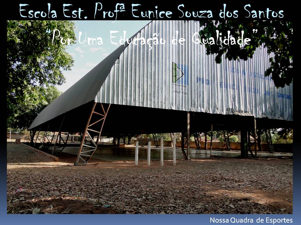 Escola Estadual Profª Eunice Souza dos Santos: Escola Eunice. Por uma ...