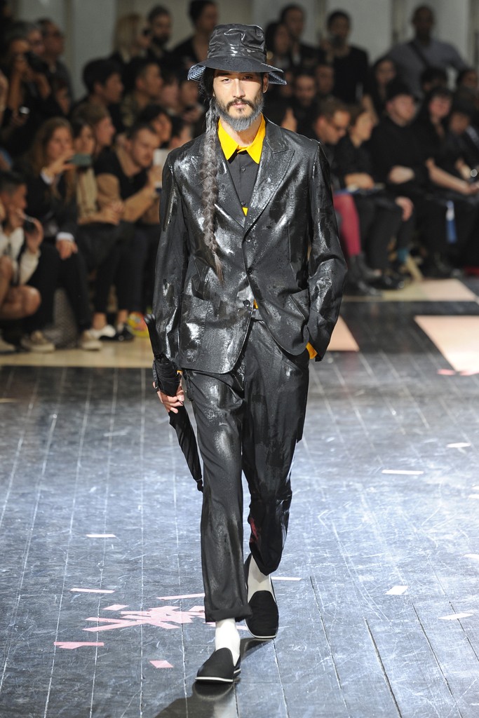 Yohji Yamamoto Menswear spring 2014