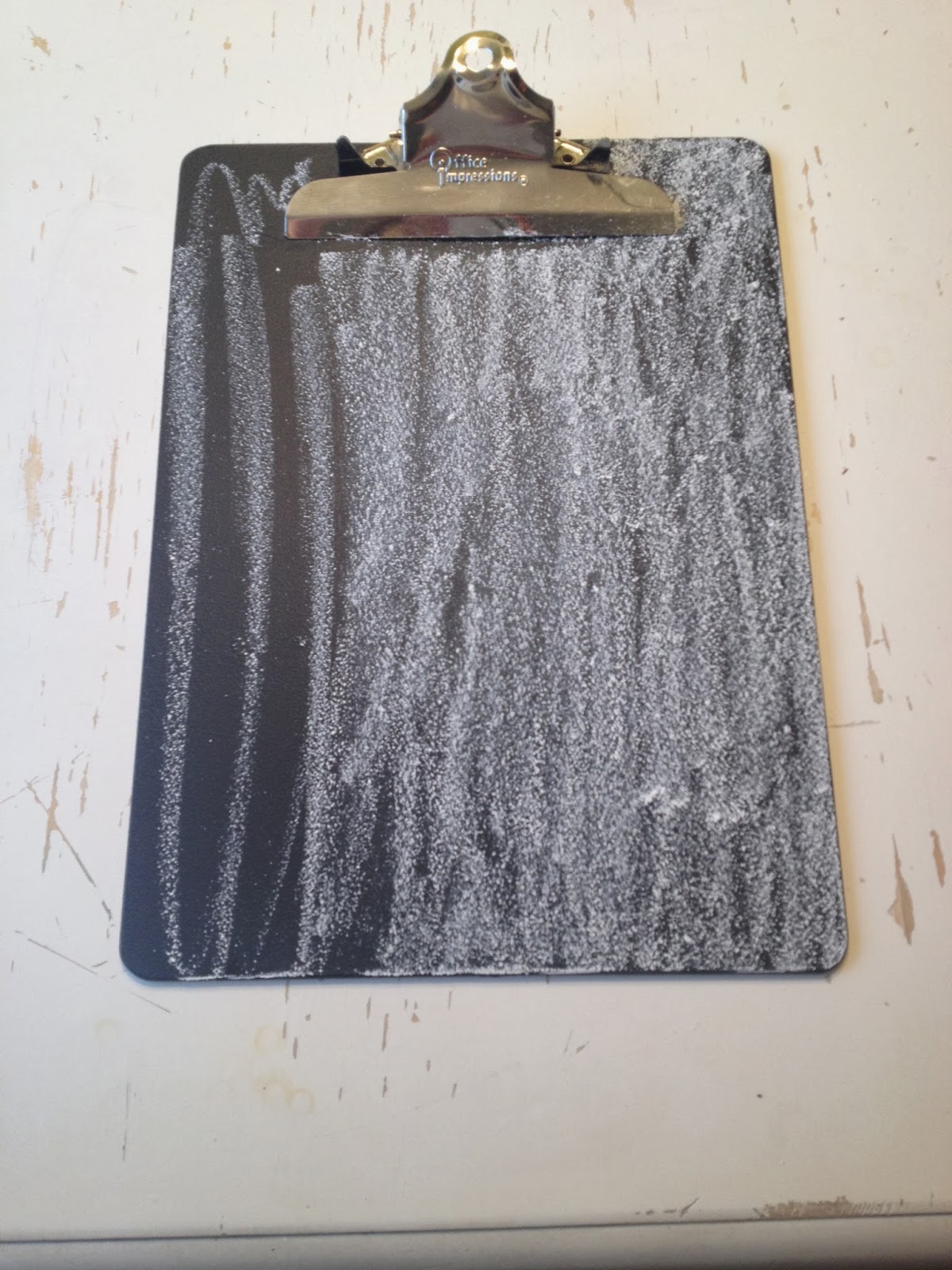 BumbleDo How to Season a Chalkboard